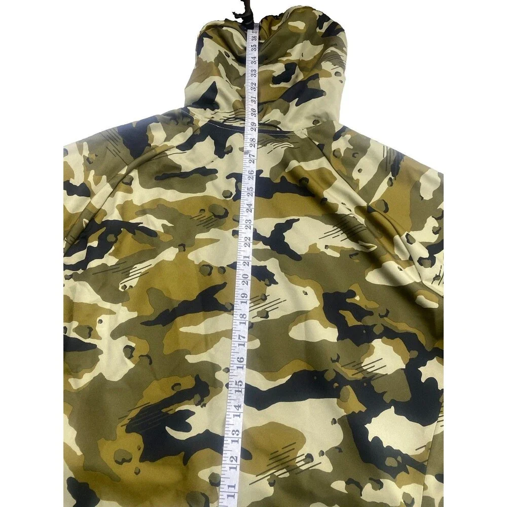 Nike Mens Dri-FIT Lightweight Camo Running Jacket Hooded Zip Up Size Large L
